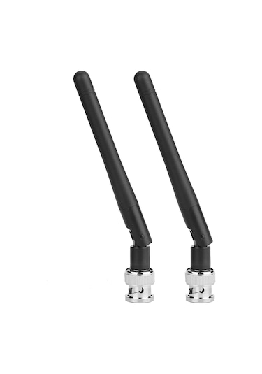 Konesam Sennheiser Ew100 Ew300 Ew500 G3 Alıcıları İçin Bnc Bağlantılı 2 Adet Uhf Anten, Dayanıklı Abs Malzeme, 780-830mhz Frekans Aralığı