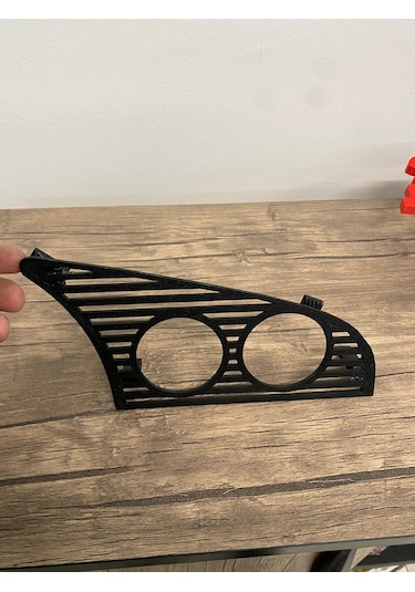 Bmw E36 İçin 50mm Pod Adaptörü - Havalandırma Tipi