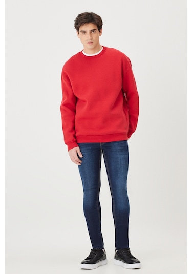 AC&Co / Altınyıldız Classics Rıss Jean Ekstra Slim Fit Pamuklu Erkek Kot Pantolon - Lacivert