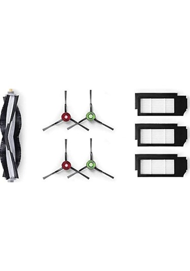 Ecovacs Deebot X1 Serisi İçin Yedek Fırça Seti: Ana Fırça, Yan Fırçalar Ve Hepa Filtreler Dahil