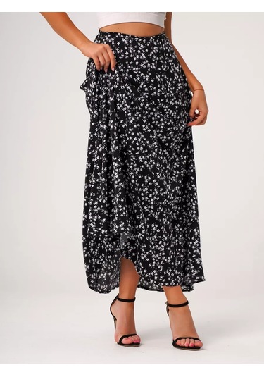 Asi Mi Uzun Maxi Toprak Etek 225805260 Siyah