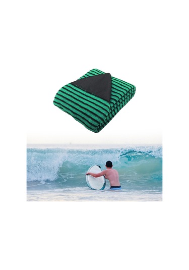 Suntek Sörf Tahtası Çorabı Kılıfı Kısa Tahta Snowboard Yeşil Ve Siyah Yeşil - Siyah
