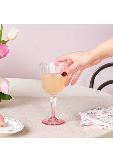 Karaca Minton Kadeh Açık Pembe Pembe