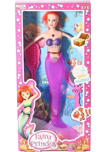 267 Müzikli Ve Işıklı Deniz Kızı -efetoys