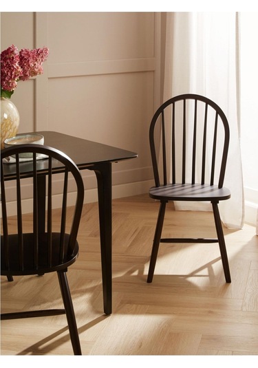 Rustica Classic Ahşap Yemek Sandalyesi Ceviz