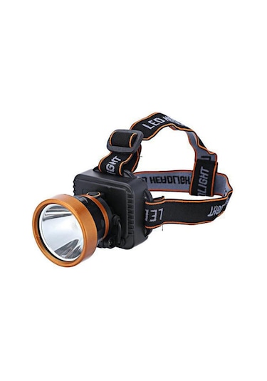 GP-188 Kafa Lambası, Led Kafa Feneri, Ultra Güçlü Led 3 Modlu Siyah