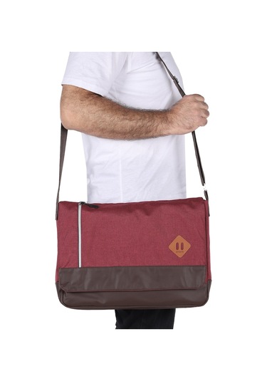 Strong 15.6 Inch Laptop Bölmeli Omuz Askılı Postacı Çantası Kft04