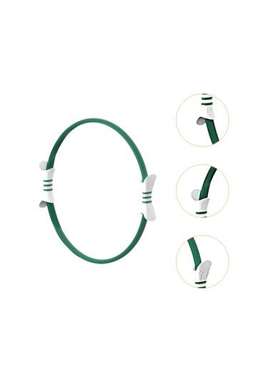Suntek Pilates Circle Fitness Yüzük Ekipmanı Yeşil-beyaz Yeşil Beyaz Yeşil - Beyaz