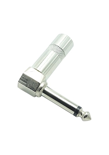 Mono L Tip Metal Gitar Jack 6.3 MM