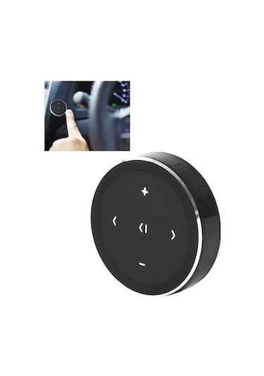 Diğer Araba Bluetooth Denetleyici Cep Telefonu Multimedya Çok Fonksiyonlu Direksiyon Kumandası Siyah