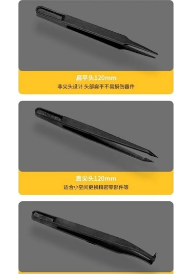 Delitools Lehimleme Ve Ürün Onarımı İçin Antistatik Pens Seti 342552169