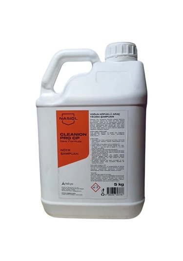 Nasiol Cleanion Pro Cp 5 Lt. Yoğun Köpüklü Araç Yıkama Şampuanı