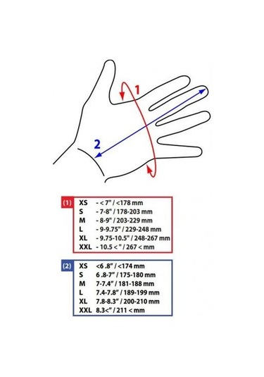 Giro Dnd Uzun Parmak Eldiven - Kırmızı Turuncu M Beden