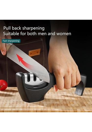 Wondernest Manuel Bıçak Bileyici, 3 Aşamalı Keskinleştirici, Lichen Bileyici