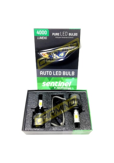 Sentinel Led Xenon H4 4000 Lm Şimşek Etkili