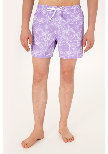 U.s. Polo Assn. Erkek Lila Deniz Şortu 50299781-vr034 Lila
