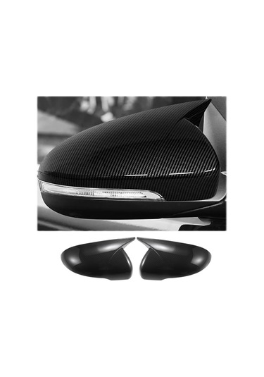 Xiaaokeji Kia Sorento 2016-2019 Araba Dikiz Aynası Kapağı Karbon Fiber