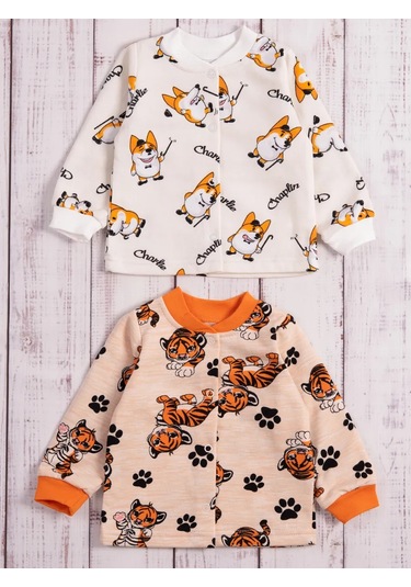 Sovenok Dona Çocuklar İçin 2 Adet Bluz. 262356220 Bej