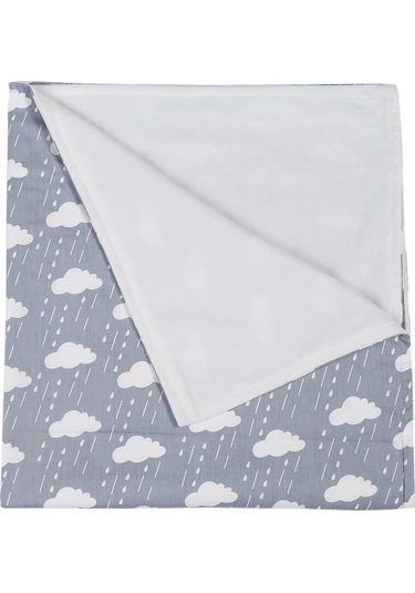 Suntek Bebek Çocuk Çok Amaçlı Battaniye Gri