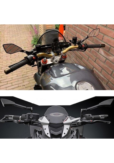 Yamaha Dragstar 650 Modifiye Ayna-siyah Renk-a03151