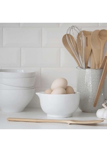 Fastbuy Bambu Kaşık 30 Cm 6'lı Paket B - Pratik Ve Etkili Yemek Kaşığı