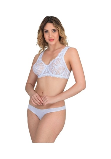 Emay Dantelli Toparlayıcı Sütyen Balenli Boş Kap 178