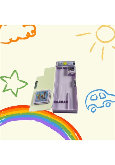 Unıck Color Unicorn Hesap Makineli Fonksiyonel Kalem Mor