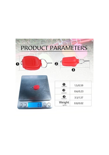 Çok Renkli Sougayılang Baitcasting Makarası Balık Hattı Tutucu Durdurma Tokası Besleyici Balıkçılık Aksesuarları Olta Fişi 5pcs&3.5cm