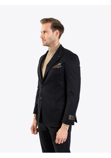 Karaca Erkek 6 Drop Ceket-siyah 114302602-07-56 120327 Siyah