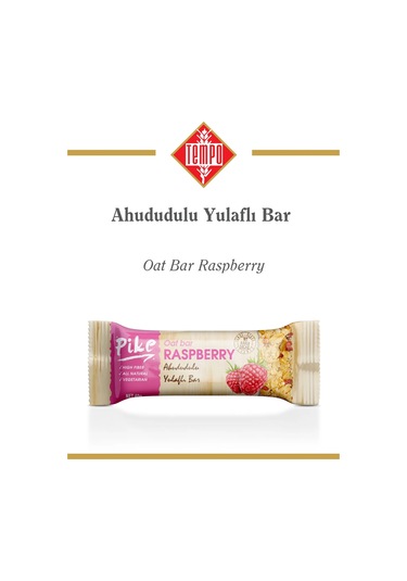 Ahududulu Yulaflı Bar 40 G X 12 Adet