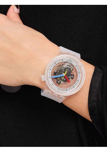 Swatch Sb01k100 Kadın Kol Saati