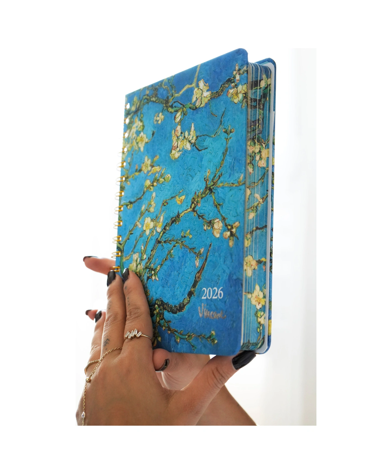 Spiralli Sert Kapak 2026 Günlük Ajanda A5 2541