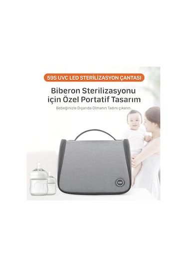 Deerma 59S P11 UVC Çok Fonksiyonlu Sterilizasyon Çantası