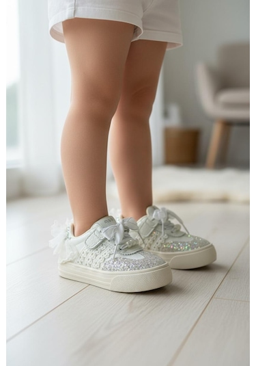 Marco Kids 859 Kız Bebek Sneaker Sedef