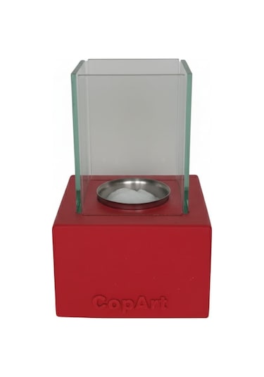 Muko Kırmızı Biyoetanol Masaüstü Şömine - 1 Lt Copart Yakıt Hediye