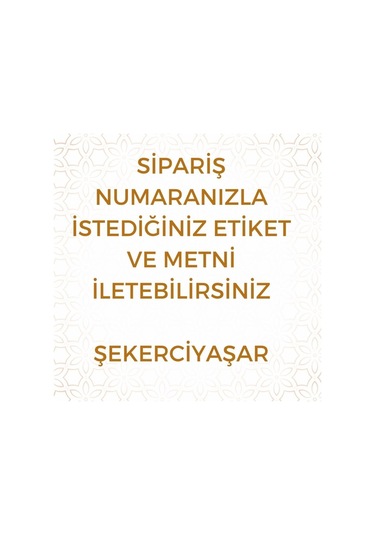 Gülenyüz Temalı Özel Gün Hediye Şeker 25 Adet