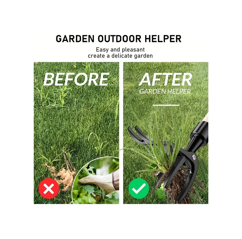 Cordial Siyah Başlıklı Manuel Yabani Ot Çapalama Aleti Plastik Yedek Parça