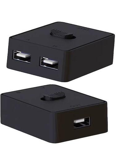 4559 2 Port Usb 2.0 To Kvm Switch Çoklu Pc Kasa Çoklayıcı Hub Ana