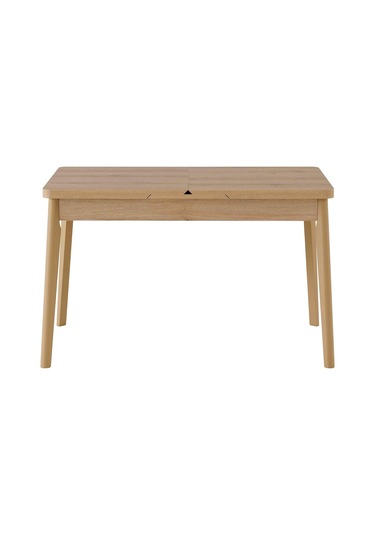 Pars Ortadan Açılır Mutfak Masası 75x120 Cm Meşe