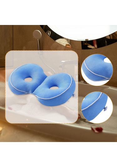 Suntek Küvet Minderi Hafif Taşınabilir Kalça Desteği İç Mavi