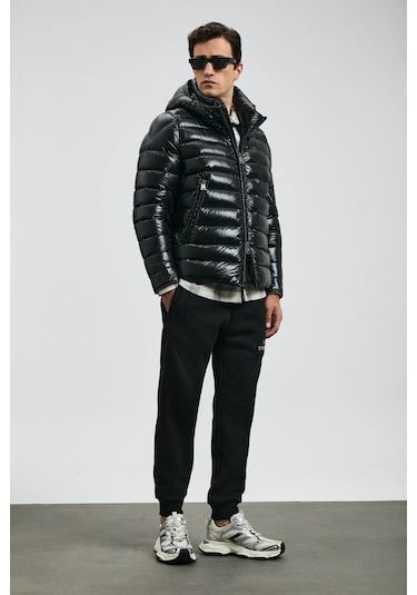 Lufian Gabrıel Kaz Tüyü Siyah Erkek Mont 112120246 Siyah