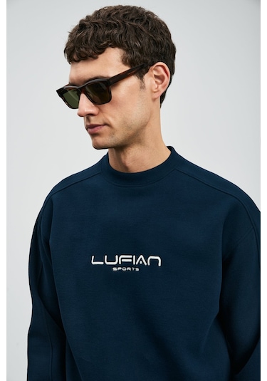 Lufian 112030182 Dark Erkek Sweatshirt Lacivert