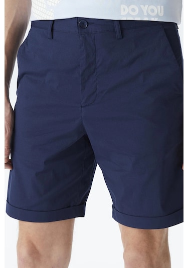 Lacoste Men's Slim Fit Bermuda Shorts Erkek Dar Kesim Bermuda Şort Lacivert