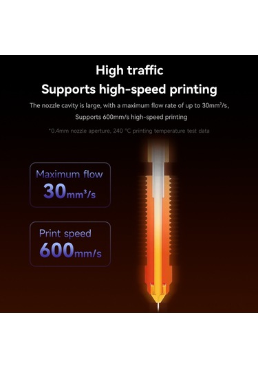 Kangvka Ender-3 V3/k1c/k1 Max Uyumlu 0.2mm Bimetalik Bakır Uç, 1.75mm Filament İçin 3d Yazıcı Aksesuarı