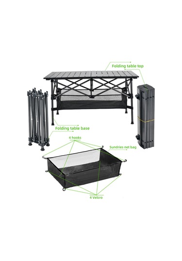 Homyl Döngü Askıları Ile Masa Altında Saklama 67cmx40cmx14cm Siyah Çok Renkli