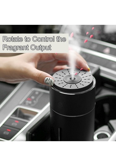 Samdoo Taşınabilir Usb Şarjlı Araç Nemlendirici - 260ml Kapasiteli Led Aydınlatmalı Koku Yayıcı