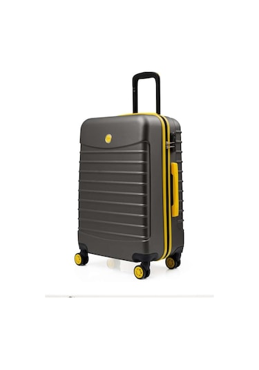 2'li Valiz Seti Orta Boy - Kabin Boy Antrasit 1168 Antrasit