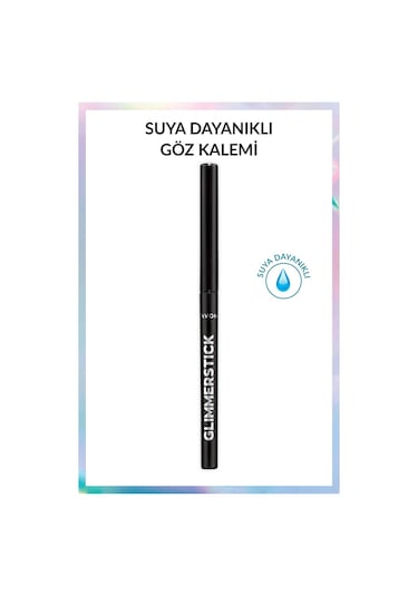 Avon Glimmersticks Açılıp Kapanabilen Göz Kalemi Blackest Black
