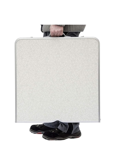 Funky Chairs Taburesiz Katlanabilir Piknik Masası - Gri