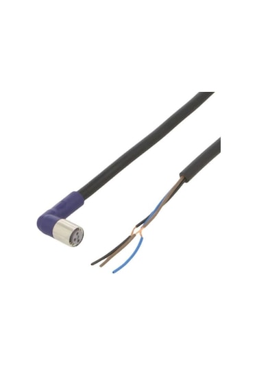 Omron Xs3f-lm8pvc3a2m M8 Açılı Soketli Sensör Kablosu 2m